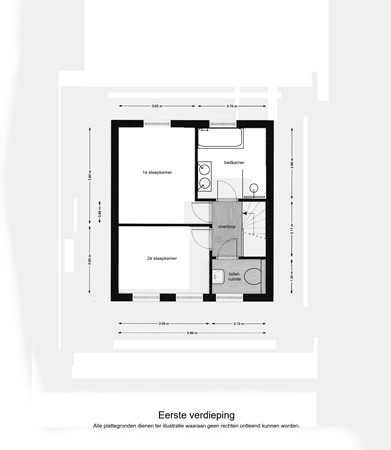 Raevenstraat 12, 6014 BB Ittervoort - Plattegrond 1e VD.jpg