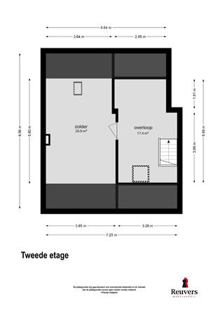 Aan de Kreppel 10, 6093 DZ Heythuysen - Aan de kreppel 10, 6093 DZ Heythuysen-Tweede etage.jpg