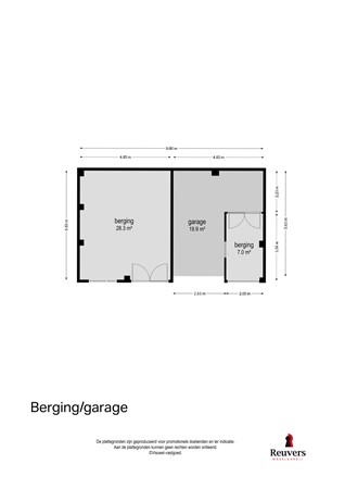 Marktstraat 12, 6019 AZ Wessem - Berging-garage- Marktstraat 12 Wessem.jpg