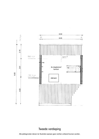 Oranjelaan 2, 6051 NC Maasbracht - Plattegrond 2e VD.jpg