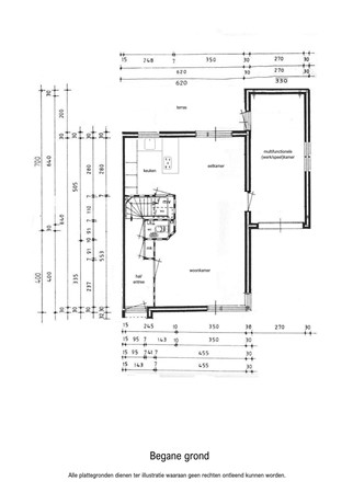 Oranjelaan 2, 6051 NC Maasbracht - Plattegrond BG.jpg