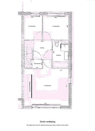 Groenewoudstraat 8, 6093 PT Heythuysen - Plattegrond 1e vd.jpg