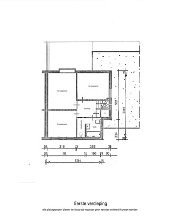 Frisostraat 17, 6096 BH Grathem - Plattegrond 1e VD.jpg