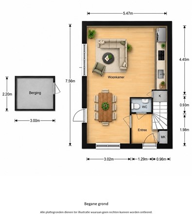 Geenraderweg 34, 6095 AR Baexem - Plattegrond BG.jpg