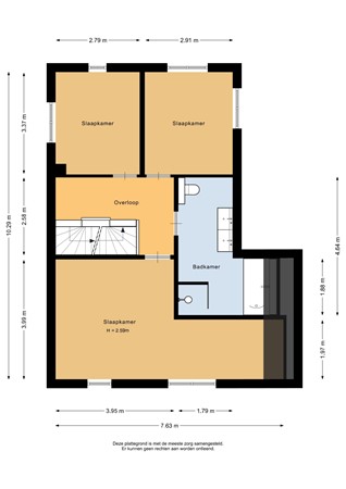 Het Spui 4, 9613 CM Meerstad - Eerste verdieping - 2D.jpg