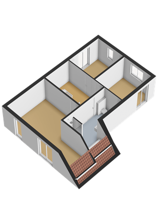 Het Spui 4, 9613 CM Meerstad - Eerste verdieping - 3D.png