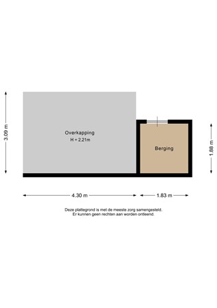 Het Spui 4, 9613 CM Meerstad - Berging 2 - 2D.jpg