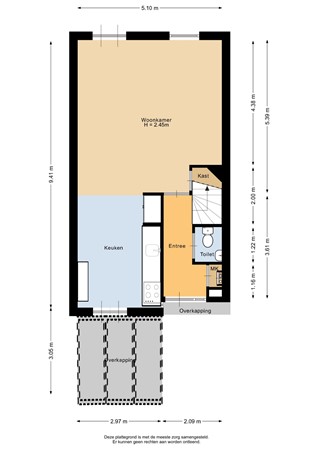 De Waard 233, 9734 CZ Groningen - Begane grond - 2D.jpg