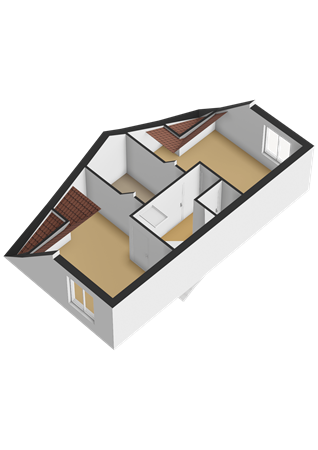 De Waard 233, 9734 CZ Groningen - Tweede verdieping - 3D.png