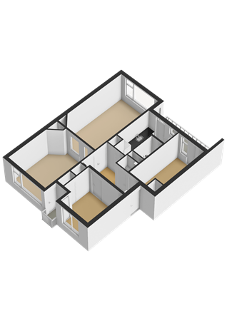 Gorechtkade 66A, 9713 CD Groningen - Appartement - 3D.png
