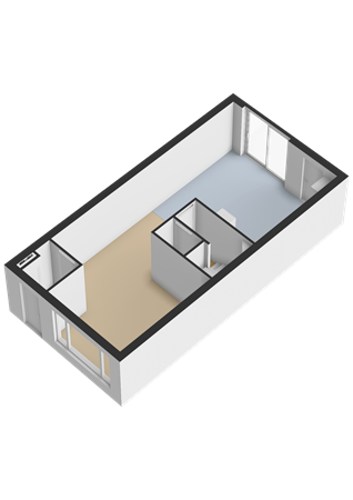 Bernhardlaan 3E, 9744 EK Groningen - Begane grond - 3D.png