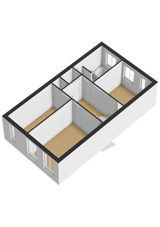 Bernhardlaan 3E, 9744 EK Groningen - Eerste verdieping - 3D.png