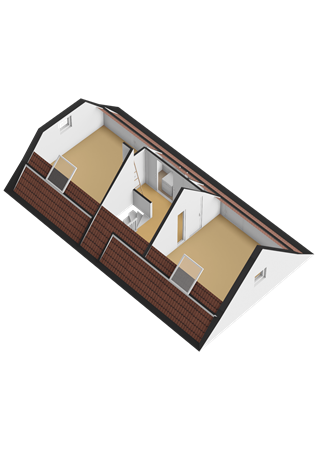 Meeroeverslaan 195, 9613 AH Meerstad - Tweede verdieping - 3D.png