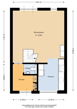 Zomerdijk 11, 9613 CD Meerstad - Begane grond - 2D.jpg