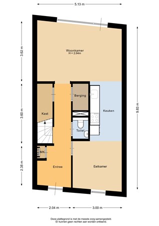Paterswoldseweg 148, 9727 BK Groningen - Begane grond - 2D.jpg