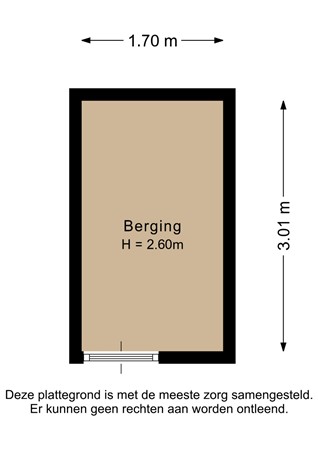 Paterswoldseweg 148, 9727 BK Groningen - Berging - 2D.jpg