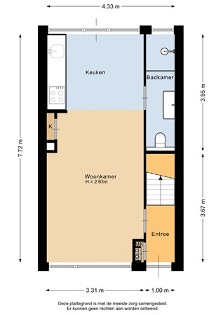 Begoniastraat 82, 9713 NE Groningen - Begane grond - 2D.jpg