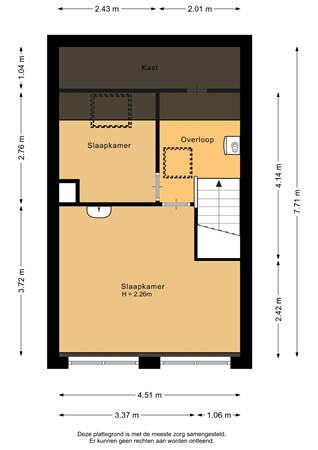 Begoniastraat 82, 9713 NE Groningen - Eerste verdieping - 2D.jpg