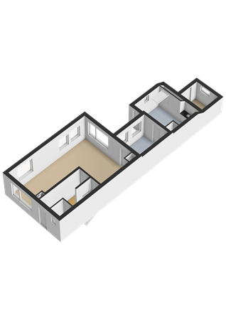 Stadsweg 19A, 9731 CR Groningen - Begane grond - 3D.png