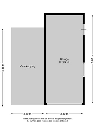 Stadsweg 19A, 9731 CR Groningen - Garage - 2D.jpg