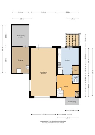 Halmersinge 15B, 9471 HM Zuidlaren - Begane grond - 2D.jpg