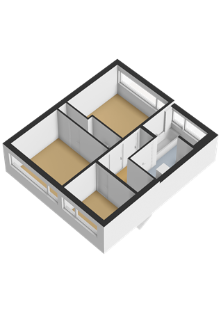 Nijslagen 2, 9472 SG Zuidlaren - Eerste verdieping - 3D.png