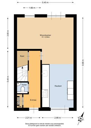 Pijlkruid 19, 9613 BJ Meerstad - Begane grond - 2D.jpg