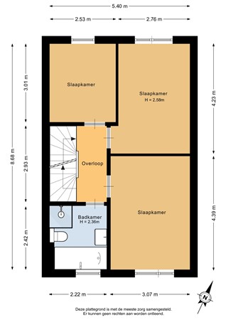 Pijlkruid 19, 9613 BJ Meerstad - Eerste verdieping - 2D.jpg