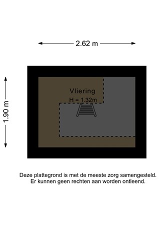 Warmoesstraat 6, 9724 JL Groningen - Vliering - 2D.jpg
