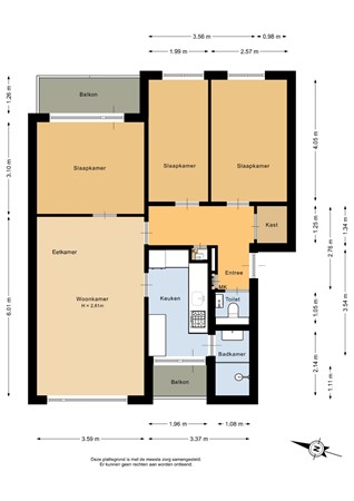 Dierenriemstraat 63, 9742 AB Groningen - Appartement - 2D.jpg