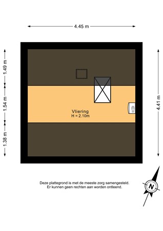 Irislaan 54B, 9713 RL Groningen - Vliering - 2D.jpg