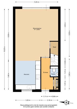 Meeroeverslaan 182, 9613 AH Meerstad - Begane grond - 2D.jpg
