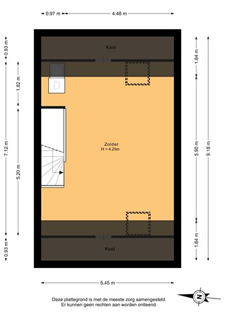 Meeroeverslaan 182, 9613 AH Meerstad - Zolder - 2D.jpg