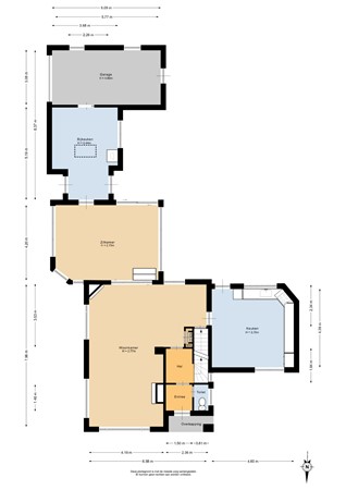 De Vosholen 58, 9611 KS Sappemeer - Begane grond - 2D.jpg