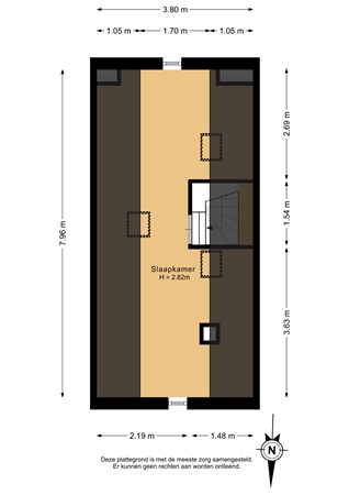 De Vosholen 58, 9611 KS Sappemeer - Tweede verdieping - 2D.jpg