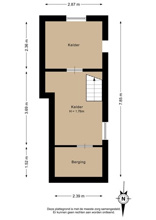 De Vosholen 58, 9611 KS Sappemeer - Kelder - 2D.jpg