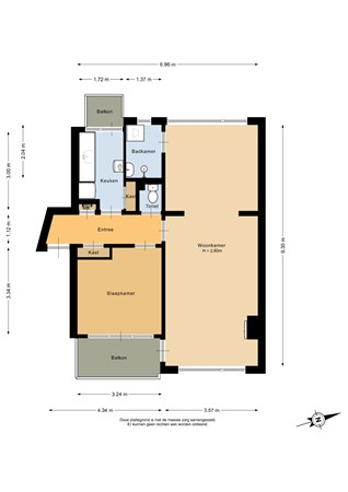 Madame Curiestraat 215, 9728 HP Groningen - Appartement - 2D.jpg