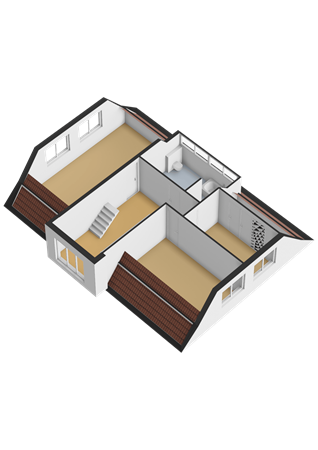 Zwaneneiland 5, 9613 AP Meerstad - Eerste verdieping - 3D.png