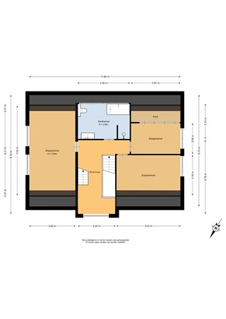 Zwaneneiland 5, 9613 AP Meerstad - Eerste verdieping - 2D.jpg