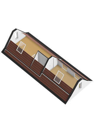 Zwaneneiland 5, 9613 AP Meerstad - Tweede verdieping - 3D.png