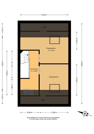 Meeroeverslaan 190, 9613 AH Meerstad - Tweede verdieping - 2D.jpg