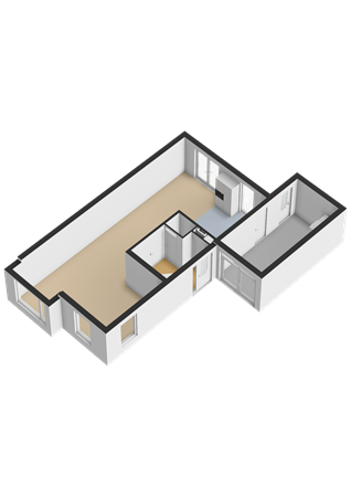 Vederkruid 1, 9613 BE Meerstad - Begane grond - 3D.png
