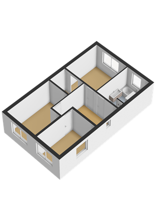 Vederkruid 1, 9613 BE Meerstad - Eerste verdieping - 3D.png