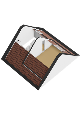 Hiddemaheerd 195, 9737 JL Groningen - Tweede verdieping - 3D.png
