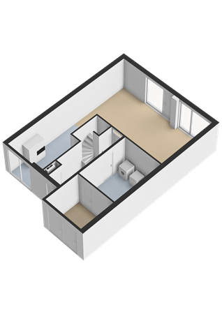 Kramerstraat 10, 9731 MK Groningen - Begane grond - 3D.png