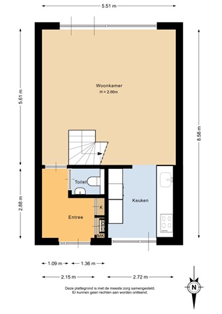 Zomerdijk 15, 9613 CD Meerstad - Begane grond - 2D.jpg