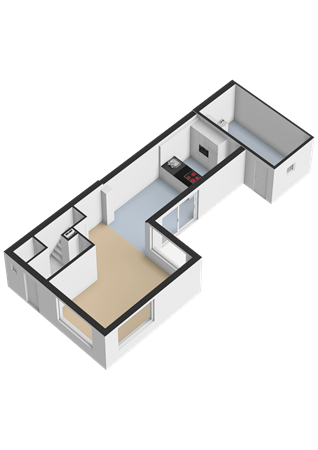 Lindelaan 4, 9301 NC Roden - Begane grond - 3D.png