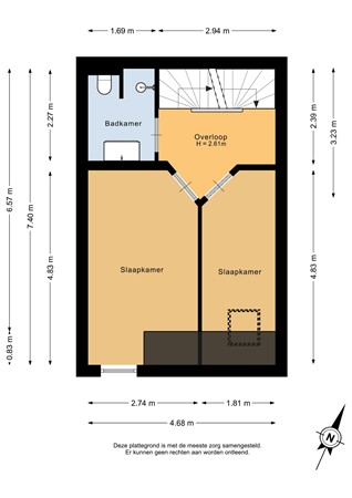 Pijlkruid 37, 9613 BJ Meerstad - Eerste verdieping - 2D.jpg