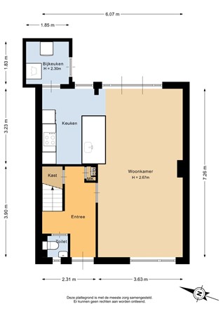 Radiumstraat 5, 9743 SH Groningen - Begane grond - 2D.jpg