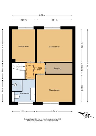 Radiumstraat 5, 9743 SH Groningen - Eerste verdieping - 2D.jpg